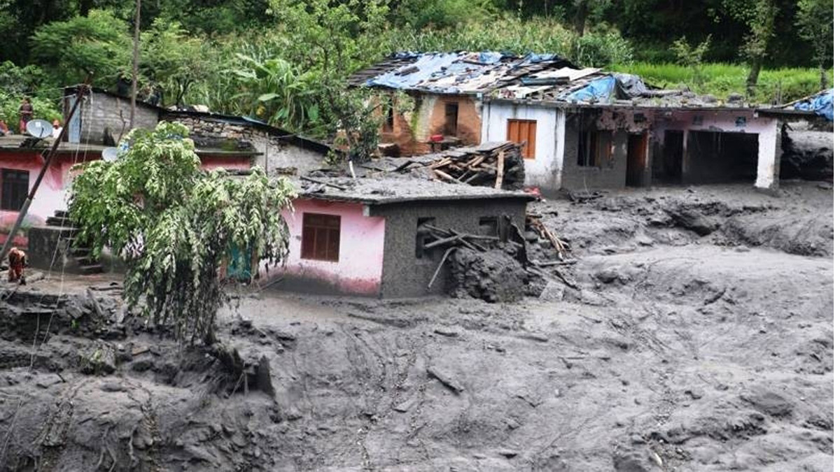 Floods and landslides in Darchula: Death toll rises to five, seven still missing